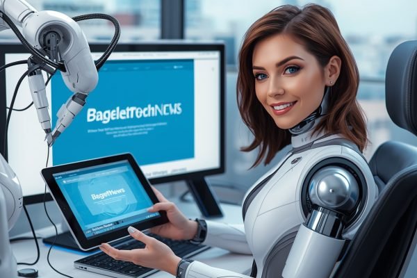 kristine mitchell bageltechnews social media