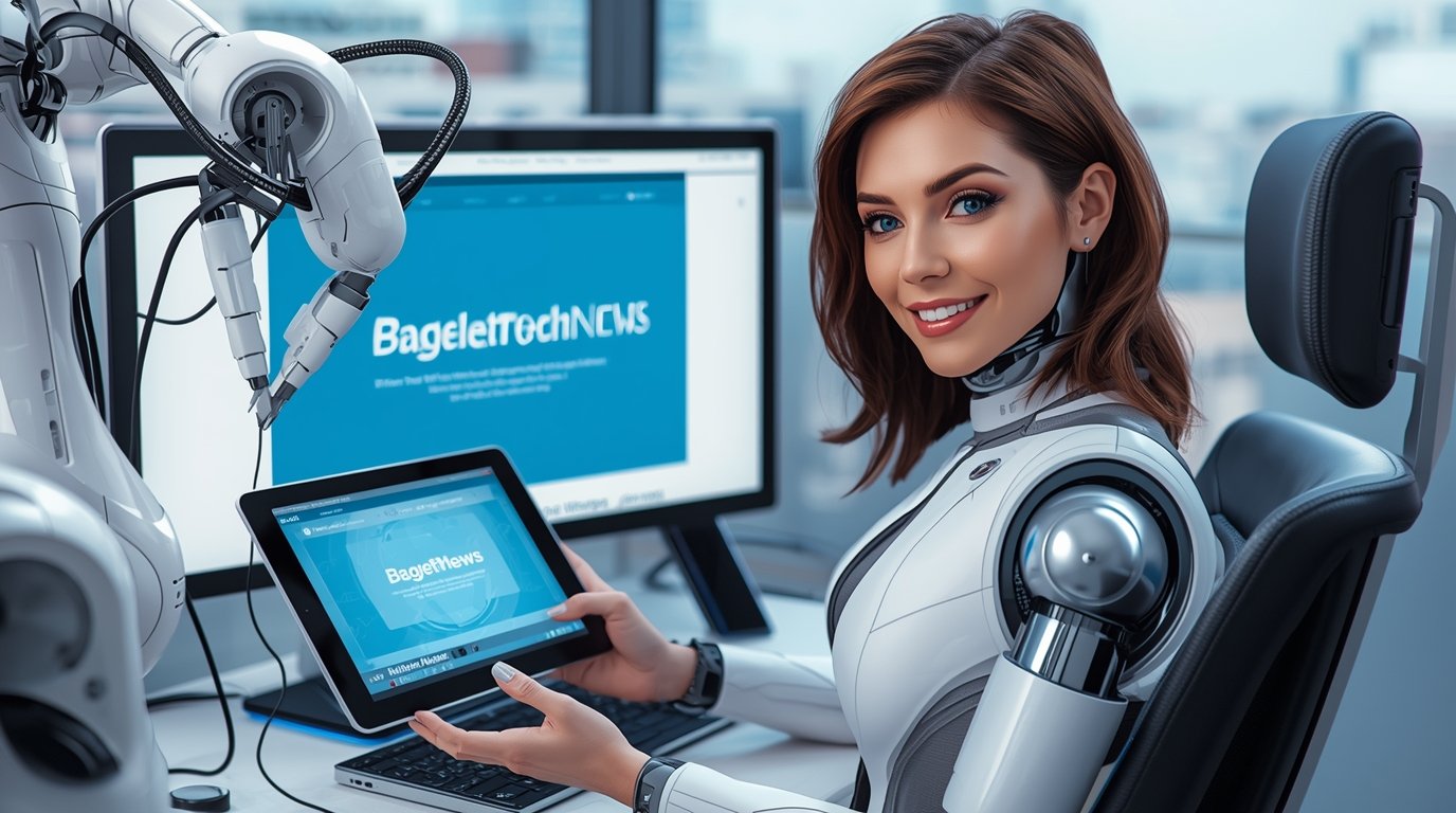 kristine mitchell bageltechnews social media